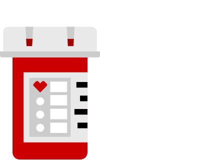 pictogram of medicine bottle