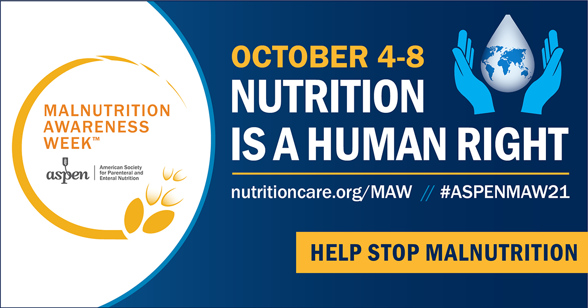 Malnutrition Awareness Week Banner - Nutrition is a Human Right