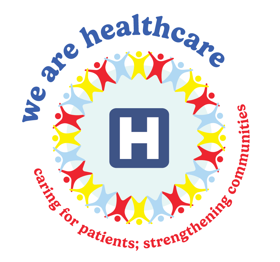 We are healthcare Hospital Week 2023 logo
